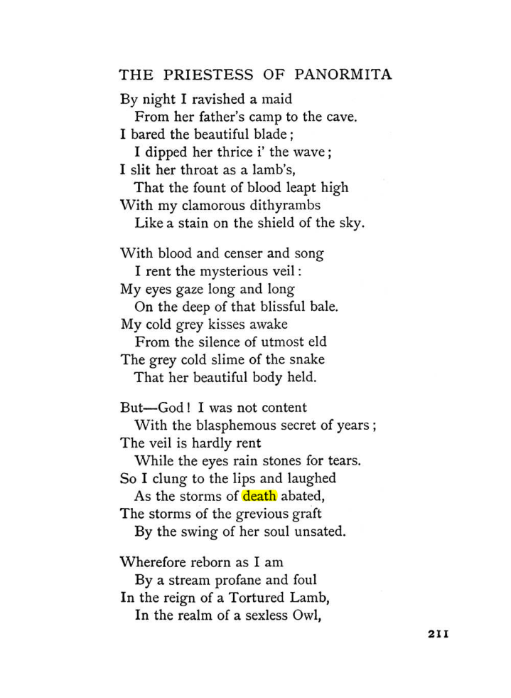 Original scan of The Equinox (Volume I, Number I), PDF page 221