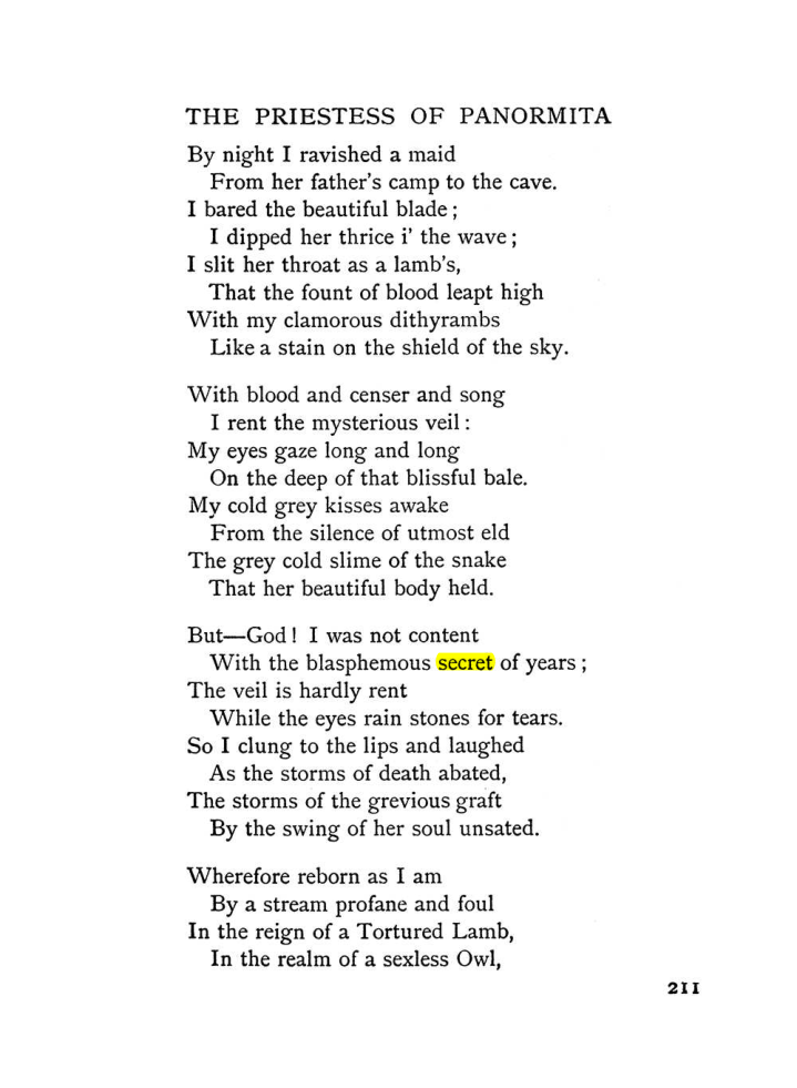 Original scan of The Equinox (Volume I, Number I), PDF page 221