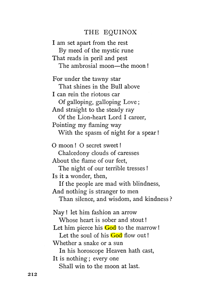 Original scan of The Equinox (Volume I, Number I), PDF page 222