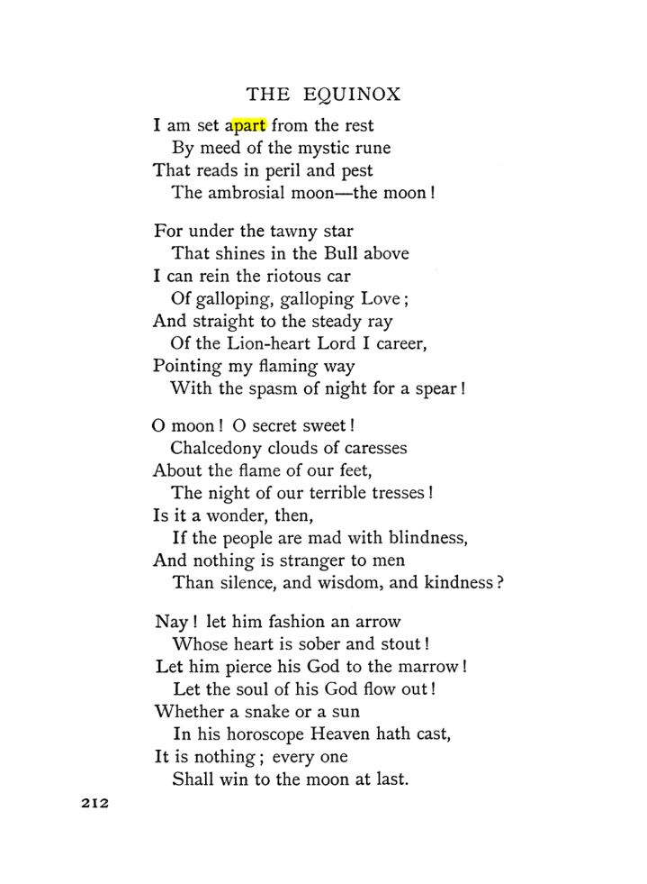 Original scan of The Equinox (Volume I, Number I), PDF page 222