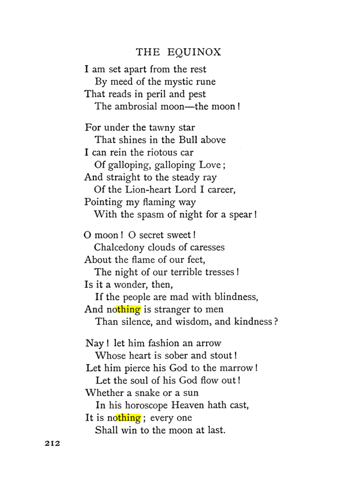 Original scan of The Equinox (Volume I, Number I), PDF page 222