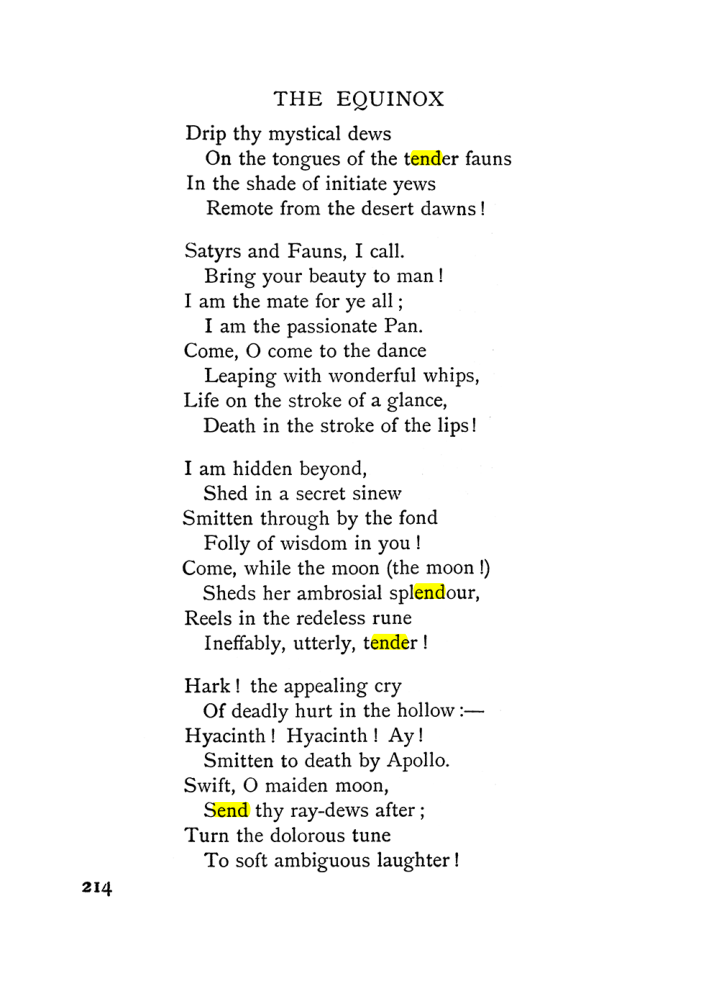Original scan of The Equinox (Volume I, Number I), PDF page 224