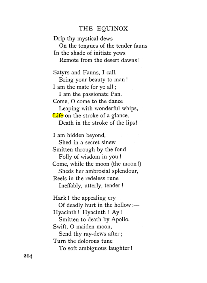 Original scan of The Equinox (Volume I, Number I), PDF page 224