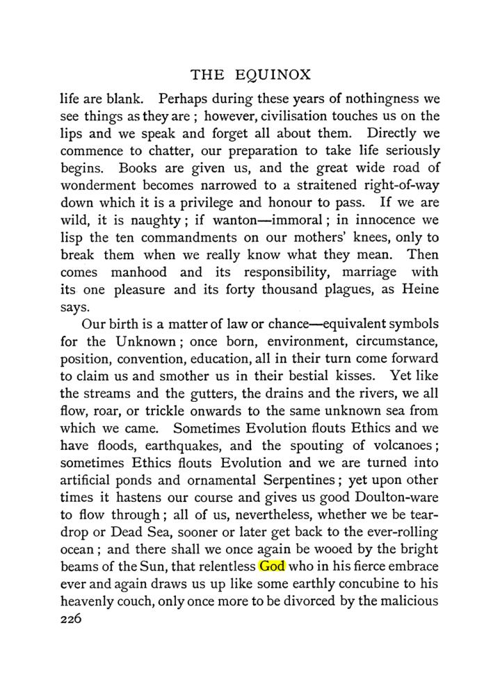 Original scan of The Equinox (Volume I, Number I), PDF page 234