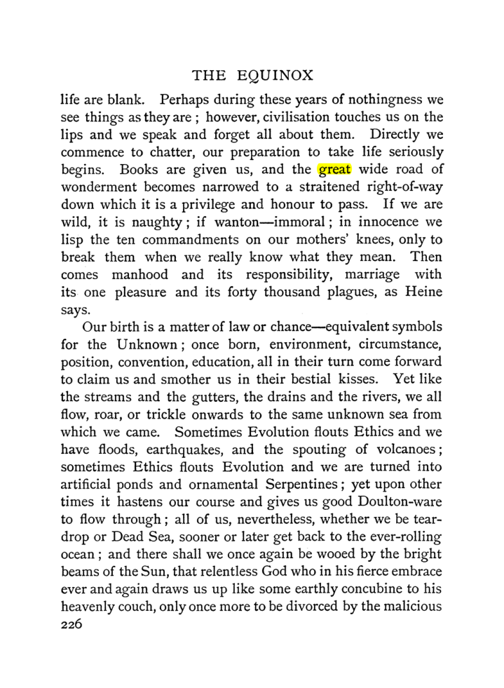 Original scan of The Equinox (Volume I, Number I), PDF page 234