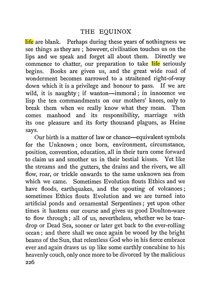 Original scan of The Equinox (Volume I, Number I), PDF page 234