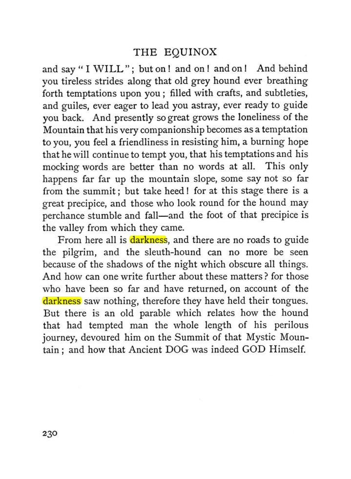 Original scan of The Equinox (Volume I, Number I), PDF page 238
