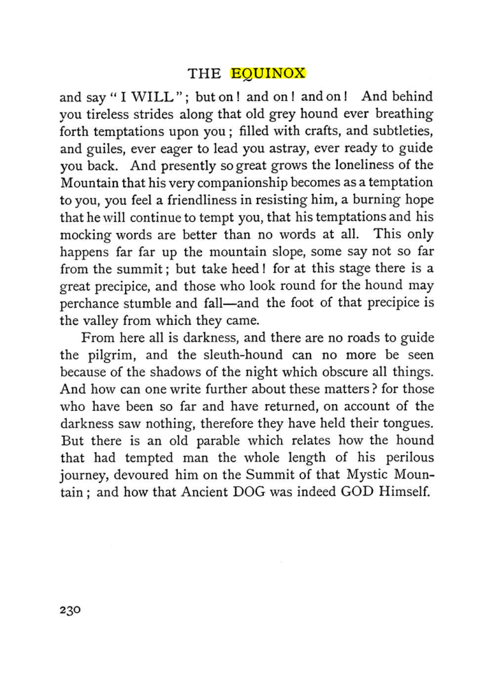 Original scan of The Equinox (Volume I, Number I), PDF page 238
