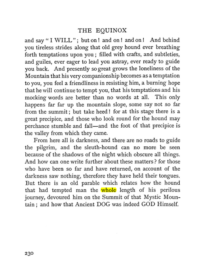 Original scan of The Equinox (Volume I, Number I), PDF page 238