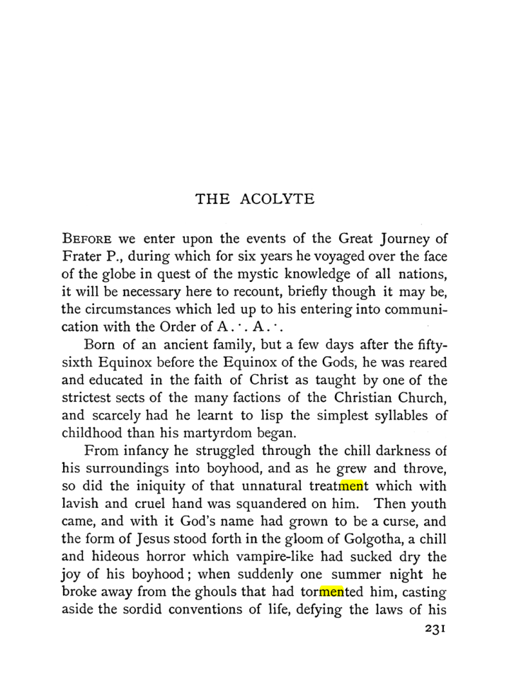 Original scan of The Equinox (Volume I, Number I), PDF page 239