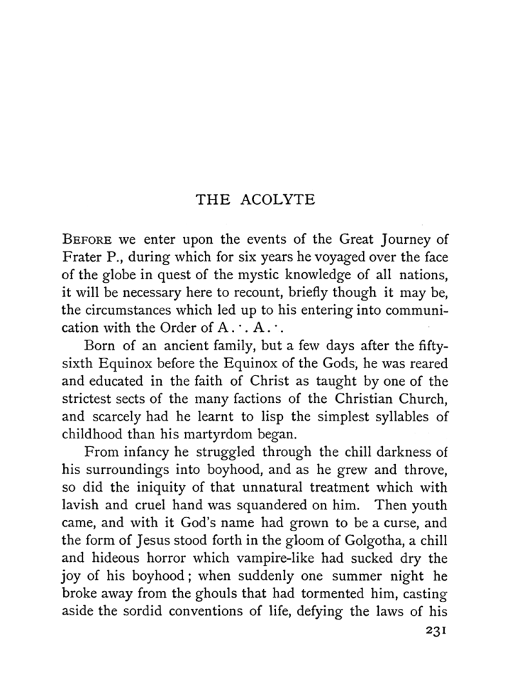 Original scan of The Equinox (Volume I, Number I), PDF page 239
