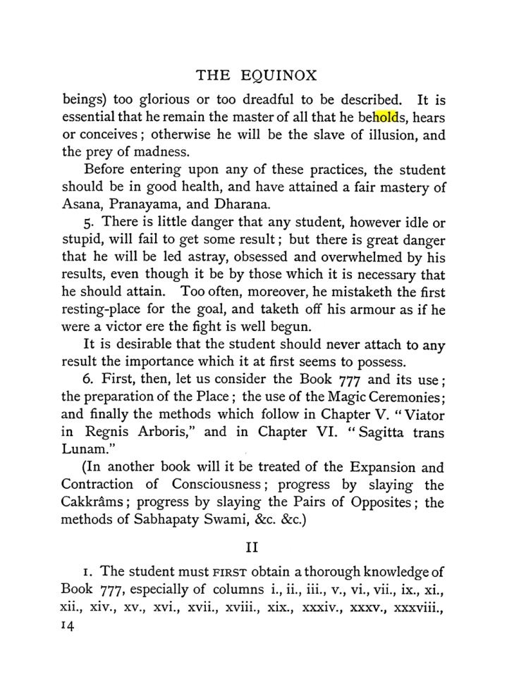 Original scan of The Equinox (Volume I, Number I), PDF page 24