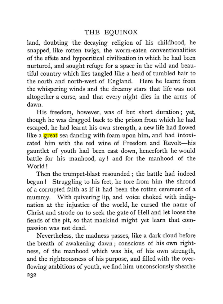 Original scan of The Equinox (Volume I, Number I), PDF page 240