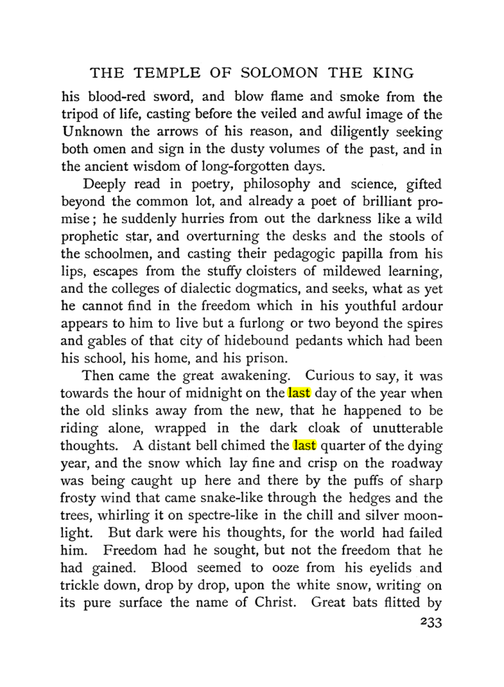 Original scan of The Equinox (Volume I, Number I), PDF page 241