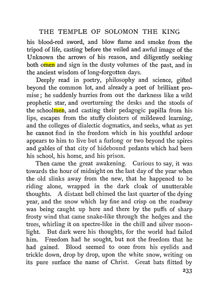 Original scan of The Equinox (Volume I, Number I), PDF page 241