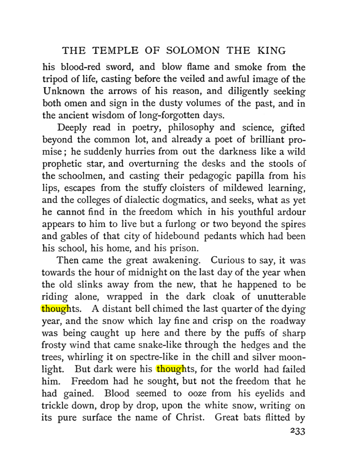 Original scan of The Equinox (Volume I, Number I), PDF page 241
