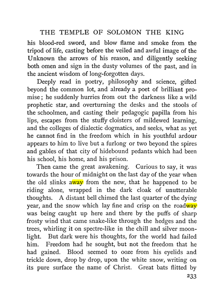 Original scan of The Equinox (Volume I, Number I), PDF page 241