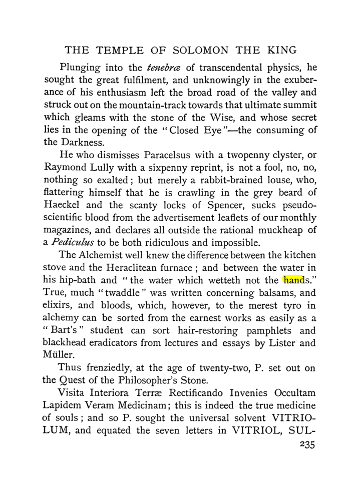Original scan of The Equinox (Volume I, Number I), PDF page 243