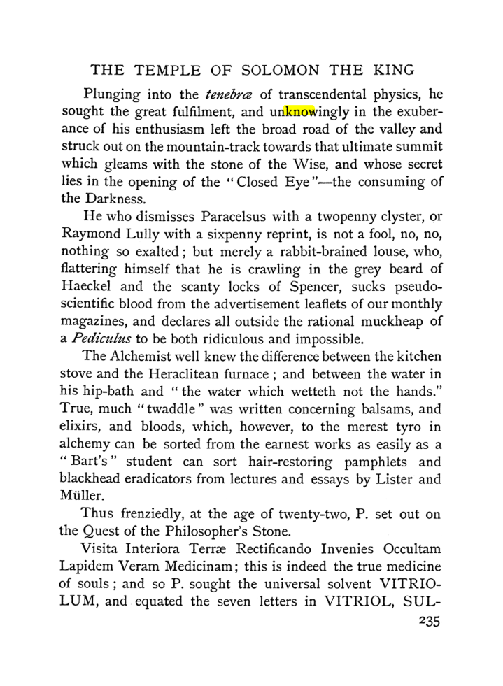 Original scan of The Equinox (Volume I, Number I), PDF page 243