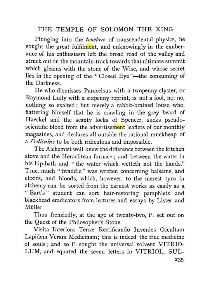 Original scan of The Equinox (Volume I, Number I), PDF page 243