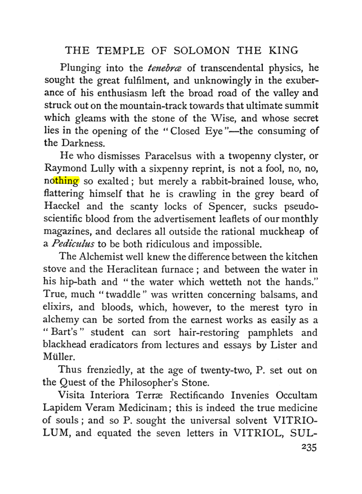 Original scan of The Equinox (Volume I, Number I), PDF page 243