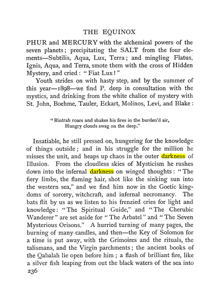 Original scan of The Equinox (Volume I, Number I), PDF page 244