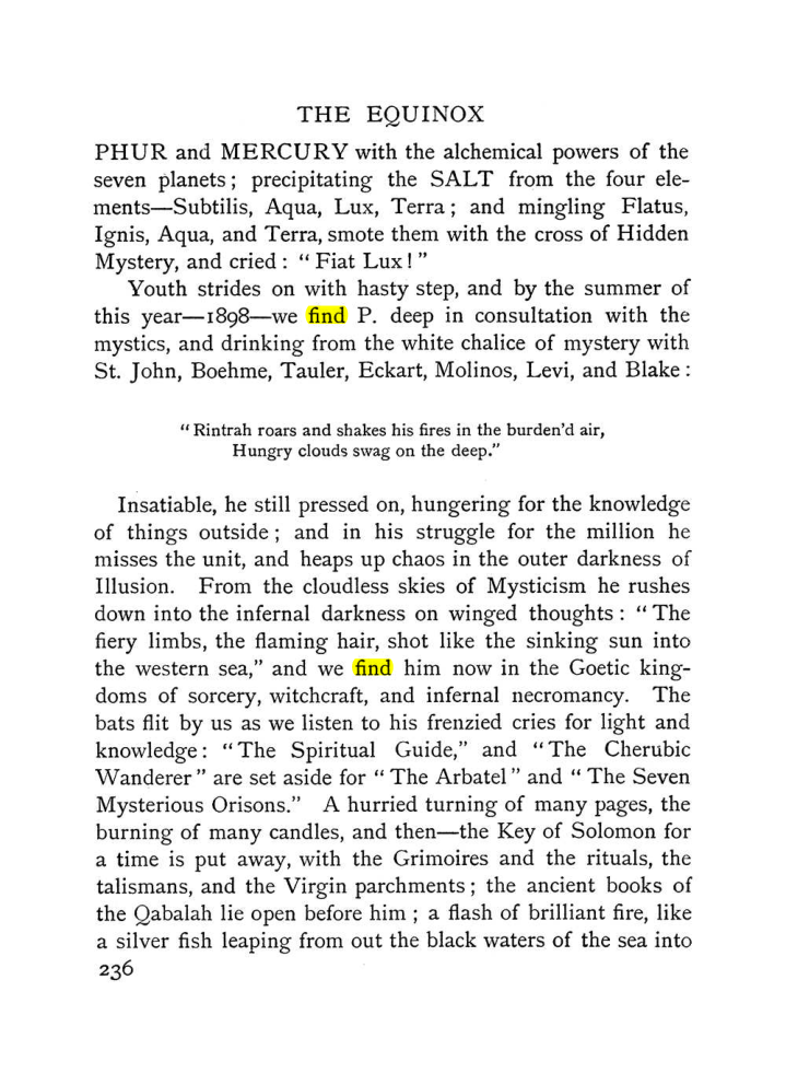Original scan of The Equinox (Volume I, Number I), PDF page 244