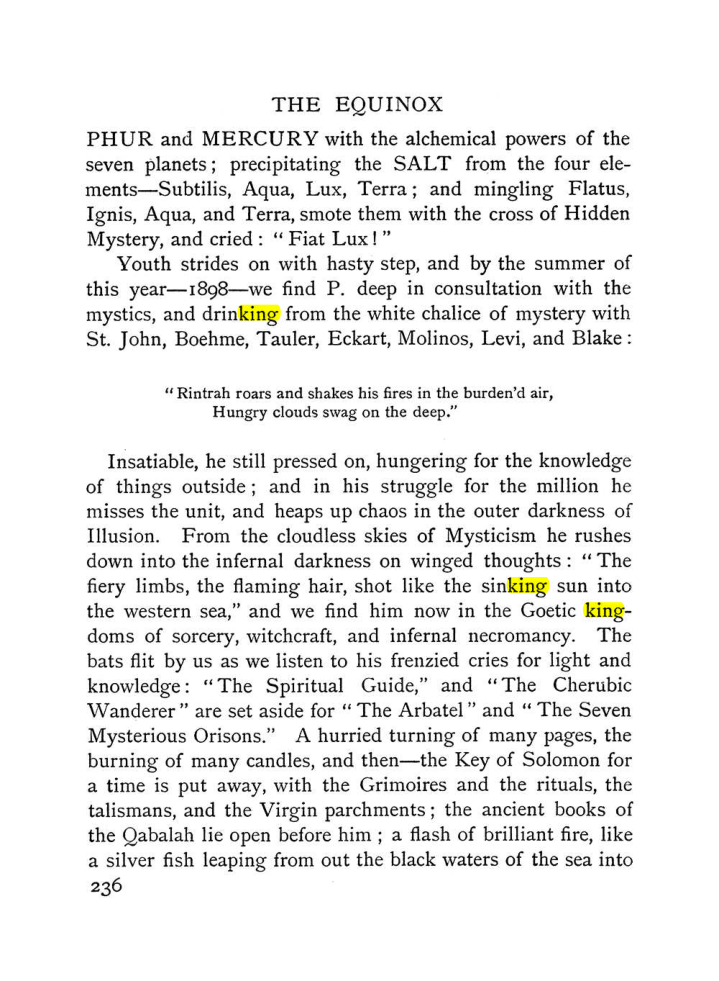 Original scan of The Equinox (Volume I, Number I), PDF page 244