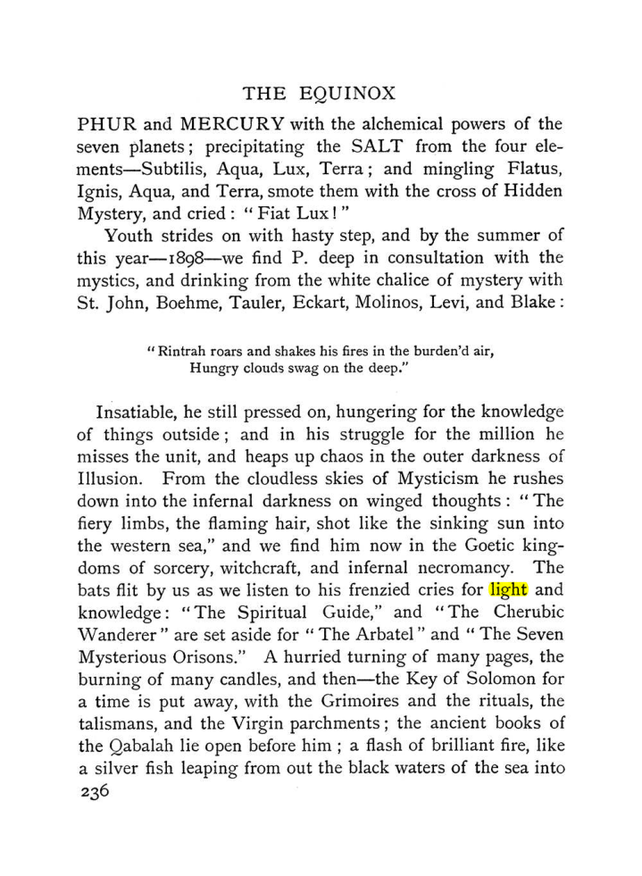 Original scan of The Equinox (Volume I, Number I), PDF page 244