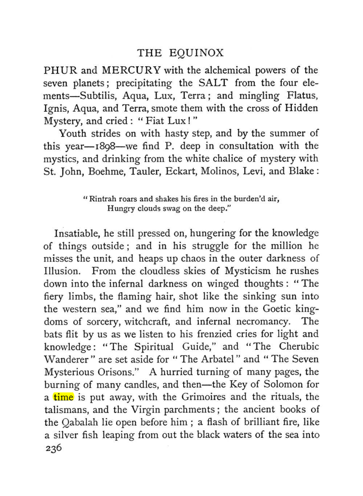 Original scan of The Equinox (Volume I, Number I), PDF page 244
