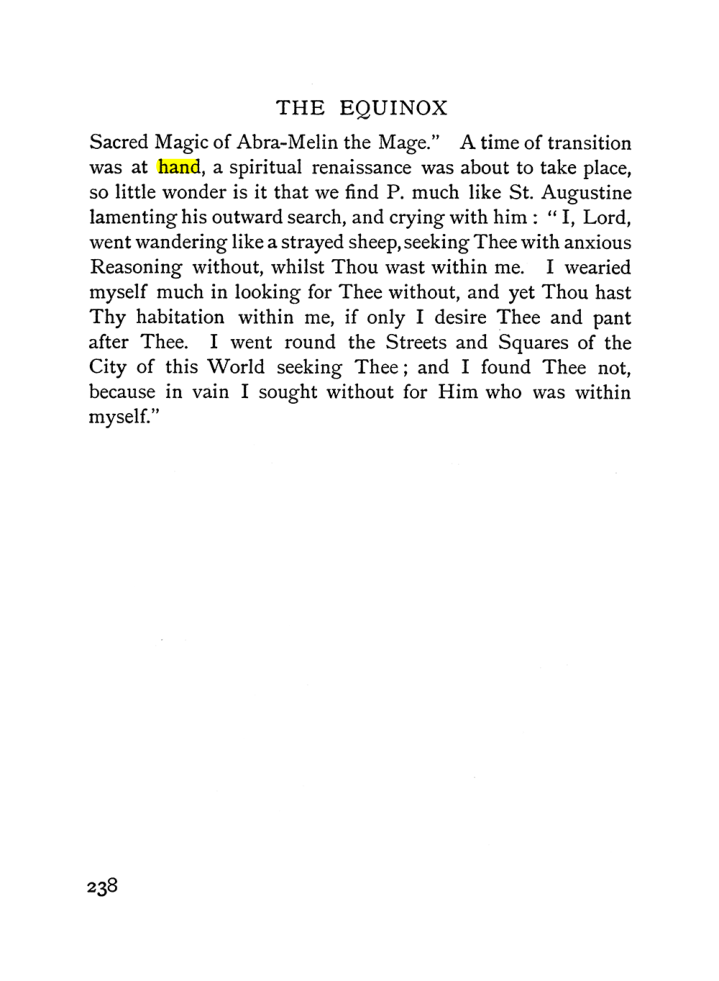 Original scan of The Equinox (Volume I, Number I), PDF page 246