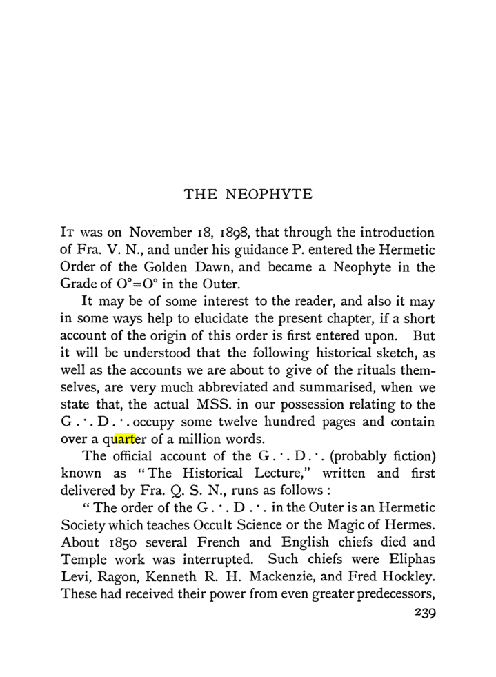 Original scan of The Equinox (Volume I, Number I), PDF page 247
