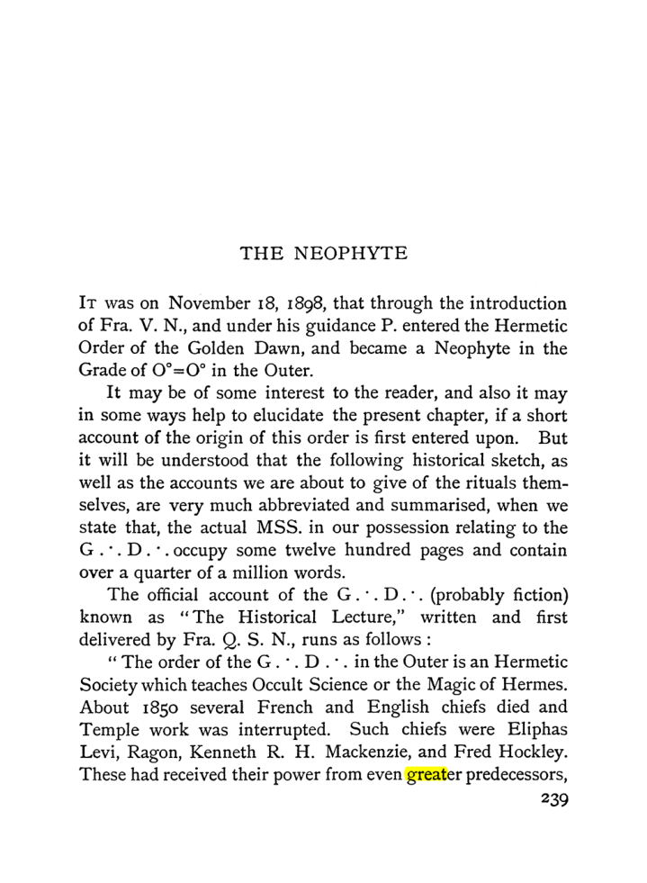 Original scan of The Equinox (Volume I, Number I), PDF page 247