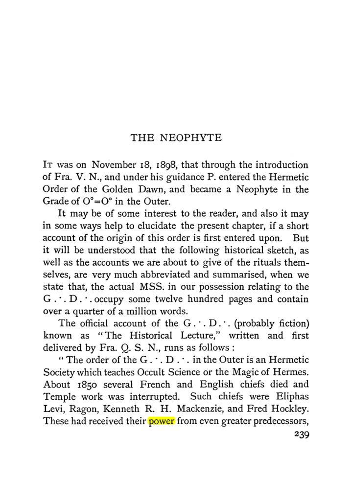 Original scan of The Equinox (Volume I, Number I), PDF page 247
