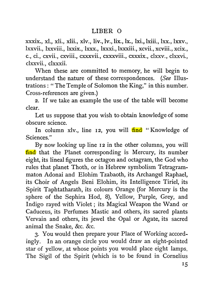 Original scan of The Equinox (Volume I, Number I), PDF page 25