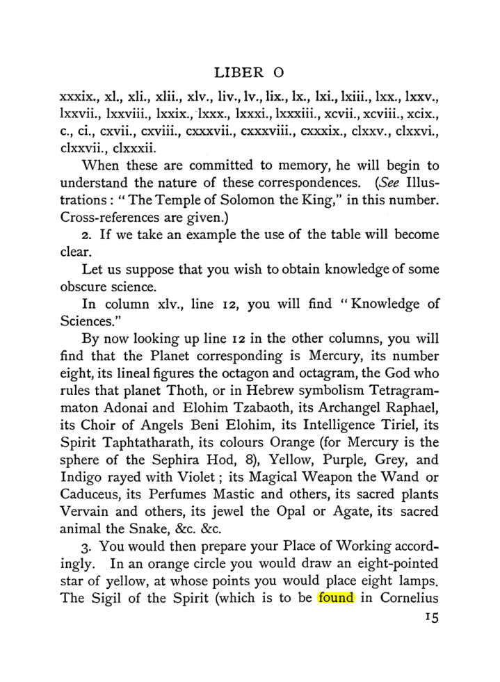 Original scan of The Equinox (Volume I, Number I), PDF page 25
