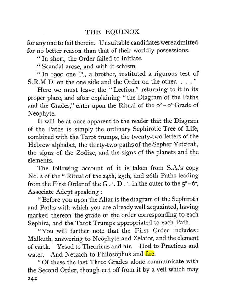 Original scan of The Equinox (Volume I, Number I), PDF page 250