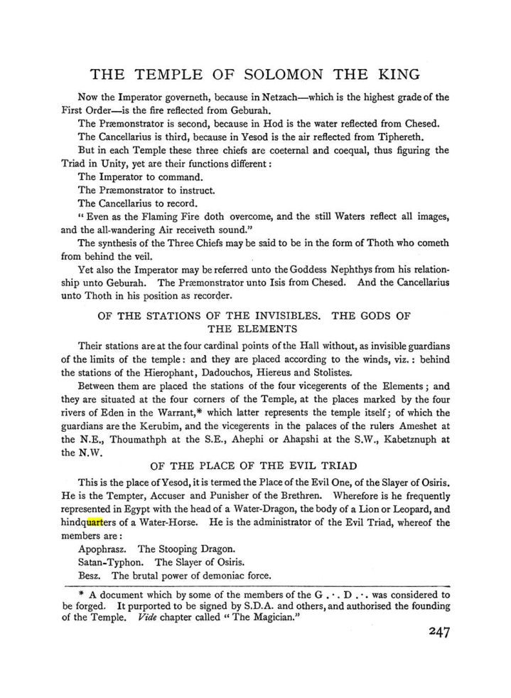 Original scan of The Equinox (Volume I, Number I), PDF page 255