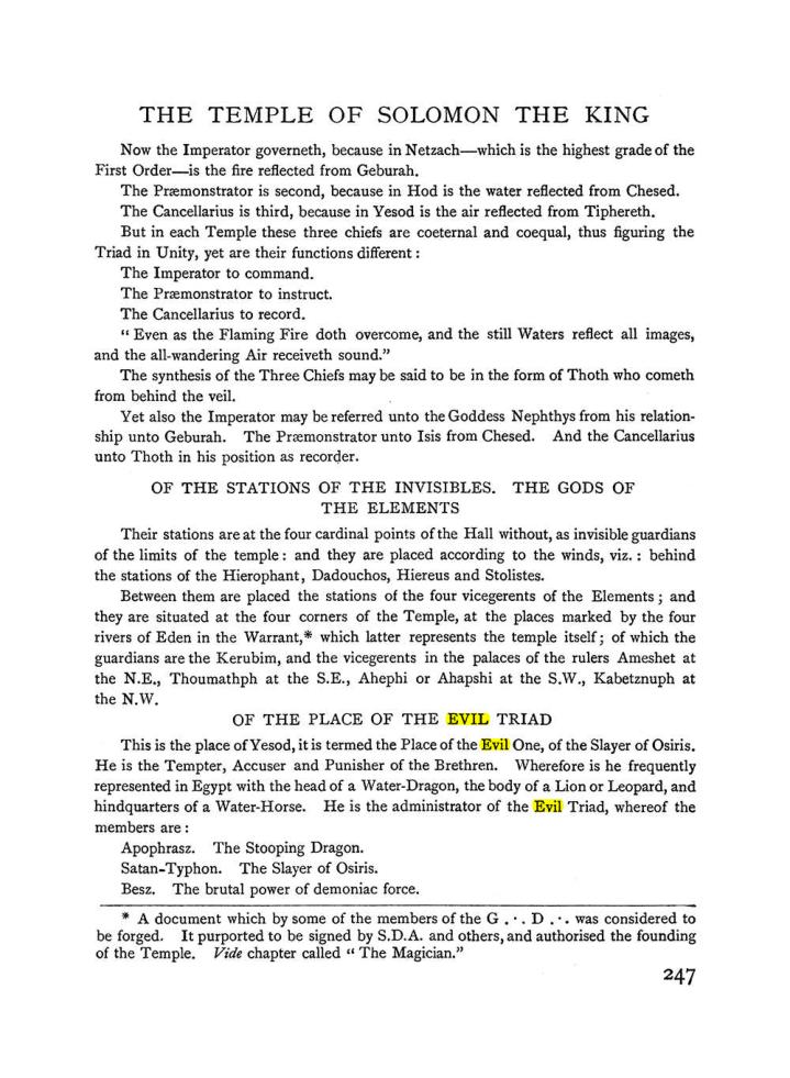 Original scan of The Equinox (Volume I, Number I), PDF page 255