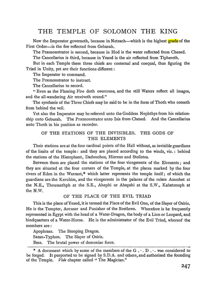 Original scan of The Equinox (Volume I, Number I), PDF page 255