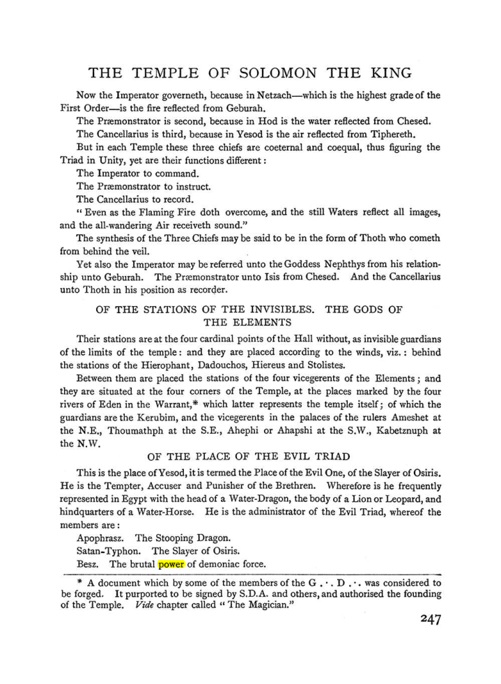 Original scan of The Equinox (Volume I, Number I), PDF page 255