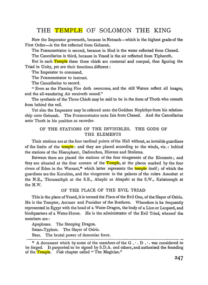Original scan of The Equinox (Volume I, Number I), PDF page 255