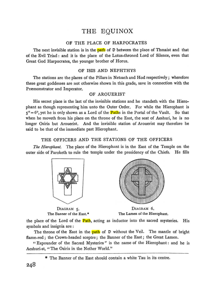 Original scan of The Equinox (Volume I, Number I), PDF page 256