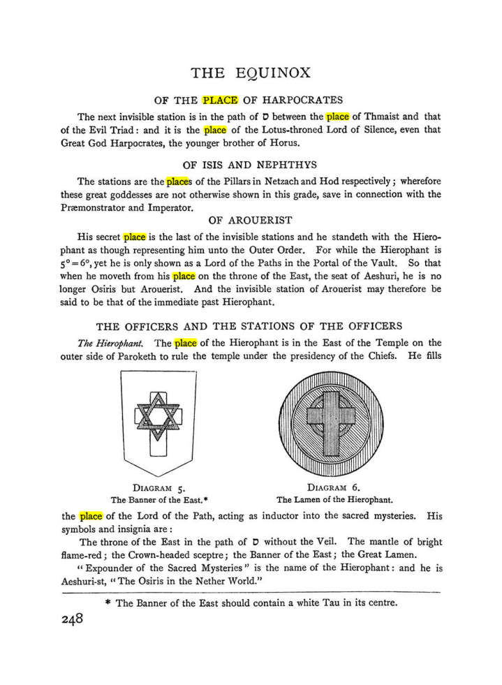 Original scan of The Equinox (Volume I, Number I), PDF page 256
