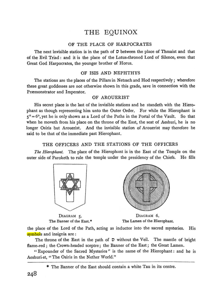 Original scan of The Equinox (Volume I, Number I), PDF page 256