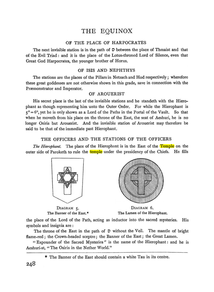 Original scan of The Equinox (Volume I, Number I), PDF page 256