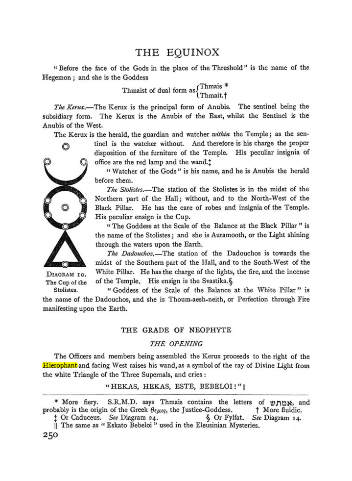 Original scan of The Equinox (Volume I, Number I), PDF page 258
