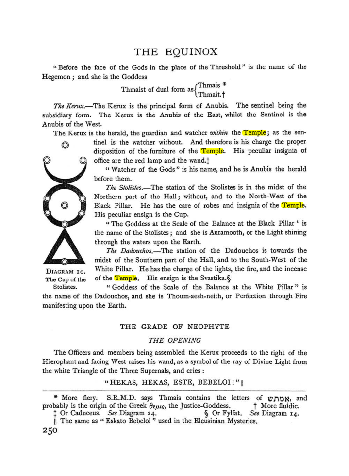 Original scan of The Equinox (Volume I, Number I), PDF page 258