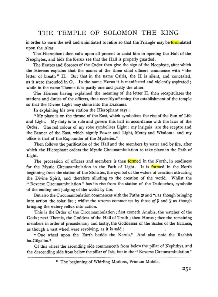 Original scan of The Equinox (Volume I, Number I), PDF page 259