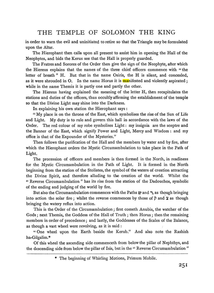 Original scan of The Equinox (Volume I, Number I), PDF page 259